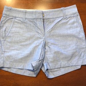 ⬇️ $24 Jcrew Chambray city fit shorts.Size 0